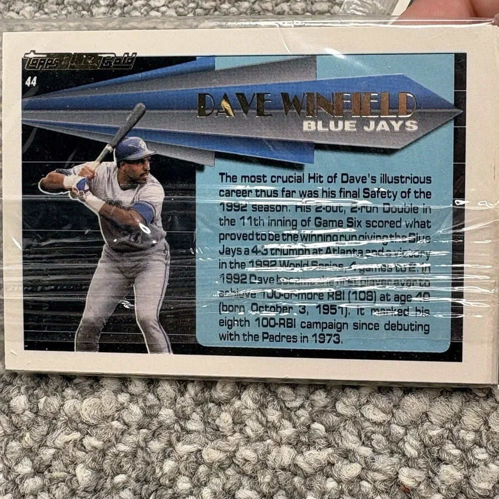 Topps Black Gold Sealed Packs Various 90s Dates VTG All‎ Sealed Inserts Collect